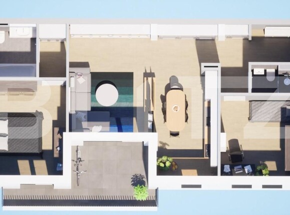 Apartament de vânzare 3 camere Carpati 2 - 140088AV | BLITZ Satu Mare | Poza4