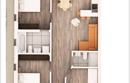 Casă Compactă cu 3 dormitoare, 74 mp utili