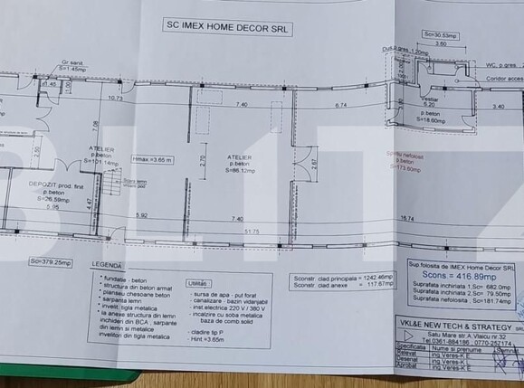 Spațiu industrial de închiriat Botiz - 153801SII | BLITZ Satu Mare | Poza6