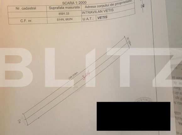 Teren de vânzare Vetiş - 154702TV | BLITZ Satu Mare | Poza1