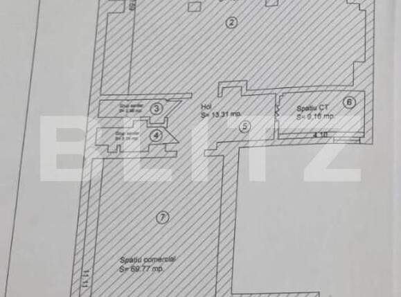 Spațiu comercial de închiriat Central - 156793SIC | BLITZ Satu Mare | Poza1
