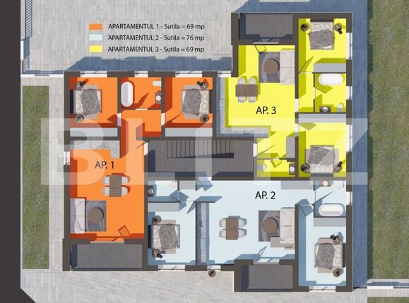 Apartament de vânzare 3 camere Periferie - 160254AV | BLITZ Satu Mare | Poza9