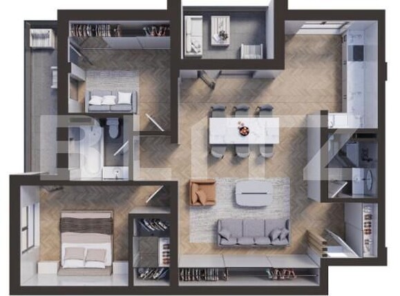 Apartament de vânzare 3 camere Solidaritatii - 162146AV | BLITZ Satu Mare | Poza3