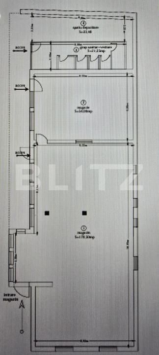 Spațiu comercial de vânzare Exterior Vest - 166140SVC | BLITZ Satu Mare | Poza2