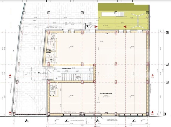 Spațiu comercial de închiriat Semicentral - 166474SIC | BLITZ Satu Mare | Poza2
