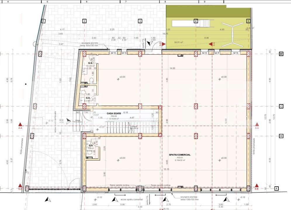 Spațiu comercial de închiriat Semicentral - 166474SIC | BLITZ Satu Mare | Poza2