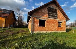 Teren cu o constructie inceputa, 1500 mp, zona Păulești