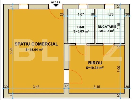 Spațiu comercial de vânzare Micro 16 - 169013SVC | BLITZ Satu Mare | Poza1