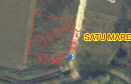 Teren extravilan, de vanzare, 900 mp zona Ratu Mare