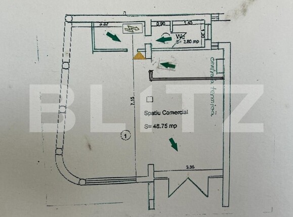 Spațiu comercial de închiriat Closca - 170477SIC | BLITZ Satu Mare | Poza5