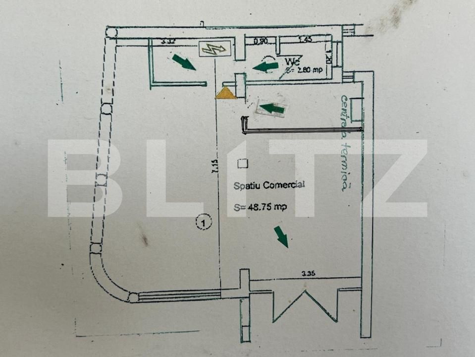 Spațiu comercial de închiriat Closca - 170477SIC | BLITZ Satu Mare | Poza5