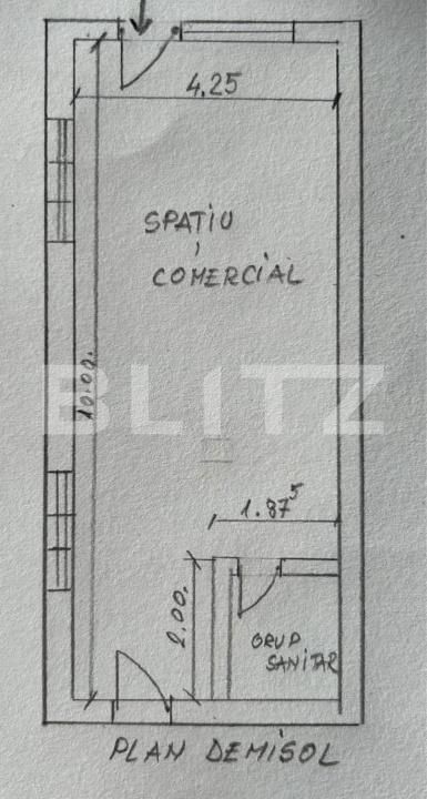 Spațiu comercial de vânzare Central - 170486SVC | BLITZ Satu Mare | Poza1