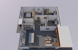 Casa de vanzare, cu 4 camere, 112mp utili, 450mp teren, Micro 16, Cartier Nou