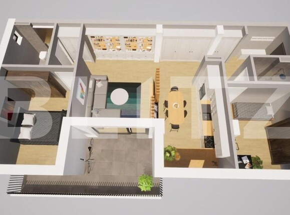 Apartament de vânzare 3 camere Carpati 2 - 171488AV | BLITZ Satu Mare | Poza1