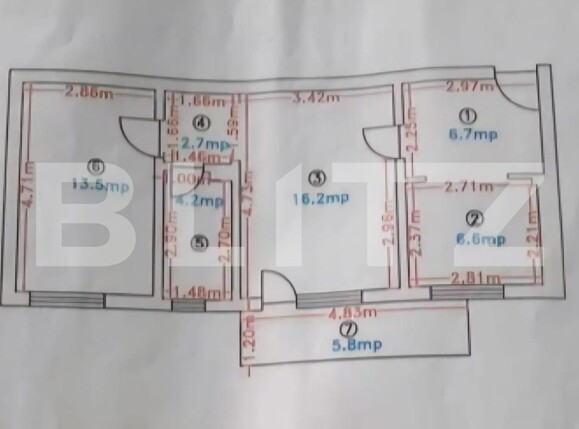 Apartament de vânzare 2 camere Micro 14 - 173130AV | BLITZ Satu Mare | Poza9