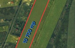 Teren extravilan, 10700 mp, zona Periferie Nord