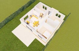 De vanzare casa semifinisata , 92mp, Martinesti 