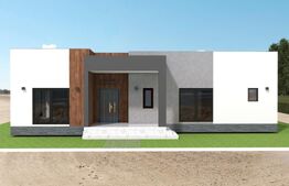 Casa plan parter,119mp utili, 500mp teren,Paulesti 