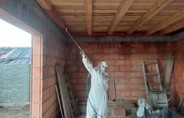 Casa cu 4 camere  semifinisata, 92 mp, teren 400 mp, in Vetis