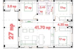 Casă de vânzare, 110 mp, teren 590 mp – Zona Balta Blonda 