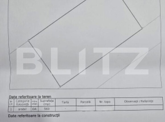 Teren de vânzare Amati - 185521TV | BLITZ Satu Mare | Poza2