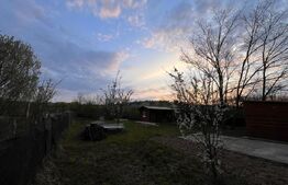 Teren ideal pentru casă sau weekend – 400 mp, căbănuță + utilități, acces asfalt