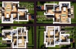 Casa tip duplex, 120 mp, intrare in Odoreu cartier rezidential