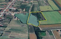 Teren cu livada si lac populat cu peste, 37.620 mp, zona Oar - Vetis