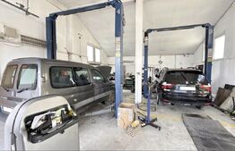 Hală cu service auto funcțional – 300 mp, 700 mp teren, zona 14 Mai