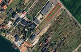 Teren pentru casă de vacanță cu plaja, 1150 mp, zona Apa