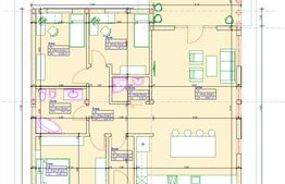 Casa 4 camere, 111 mp, 440 mp teren, zona Micro 16