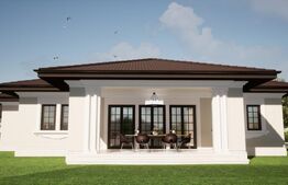 Casa cu 3 camere, 105 mp, teren 500 mp, zona Padurea Noroieni