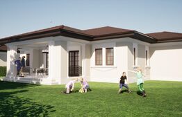 Casa cu 4 camere, 125 mp, teren 500 mp, zona Padurea Noroieni