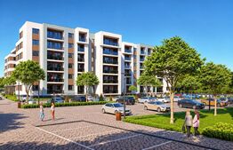 Apartament de vanzare, 91 mp, 59 mp terasa, zona Smarald City