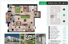 Apartament 2 camere – confort, lumină și eficiență în Sepsi Domus