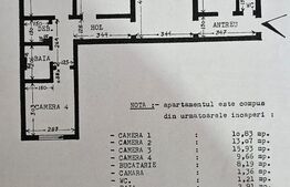 Apartament 4 camere, 77.18 mp, zona Ciucului