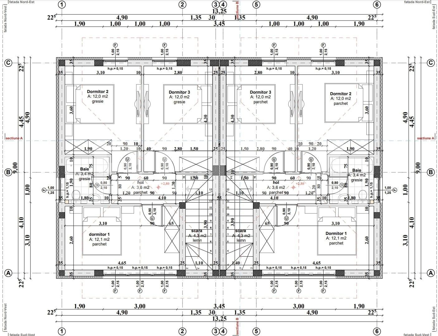 Casa de vânzare 3 camere Exterior Vest - 100016CV | BLITZ Sibiu | Poza12