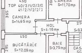 Apartament cu 2 camere, 51 mp, curte proprie de 41 mp, Turnisor