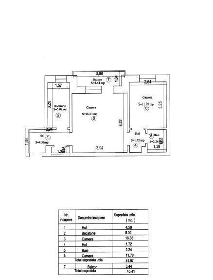 Apartament de vânzare 2 camere Cedonia - 101661AV | BLITZ Sibiu | Poza8