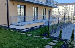 Apartament 87mp, 2 bai, si gradina cu terasa, zona Ciresica