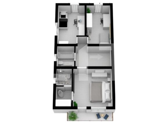 Apartament de vânzare 4 camere Exterior Sud - 103064AV | BLITZ Sibiu | Poza10