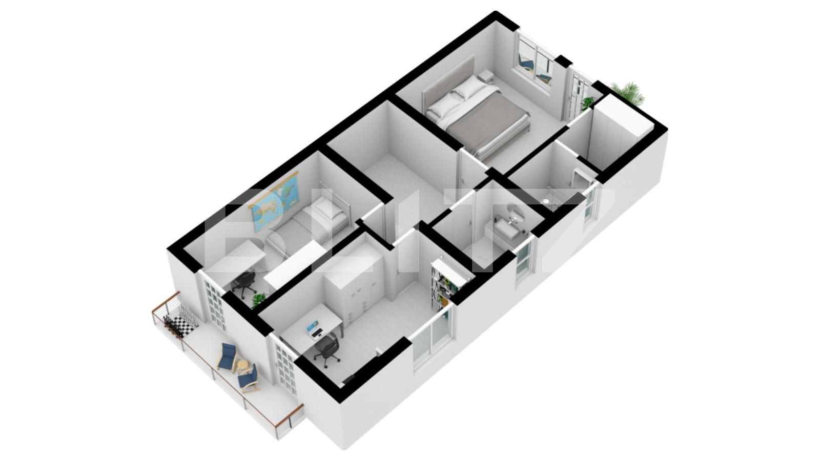 Apartament de vânzare 4 camere Exterior Sud - 103064AV | BLITZ Sibiu | Poza12