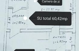 Casa 2 camere, 61 mp, Piata Cluj