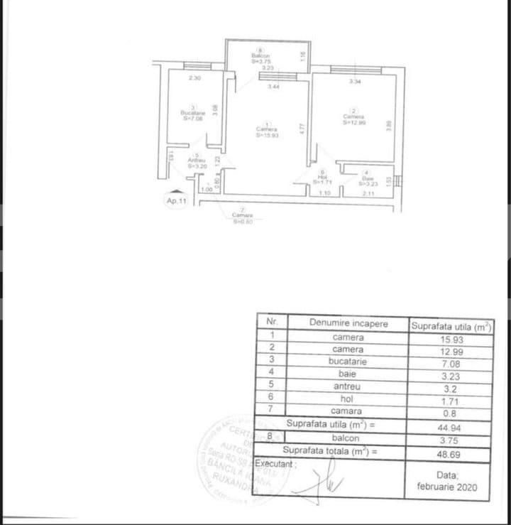 Apartament de vânzare 2 camere Trei Stejari - 108499AV | BLITZ Sibiu | Poza12