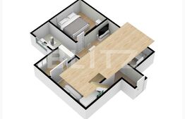 Apartament 3 camere, 90 mp, semidecomandat, parcare, Arhitectilor