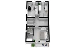 Duplex 4 camere, 117mp, Talmaciu 