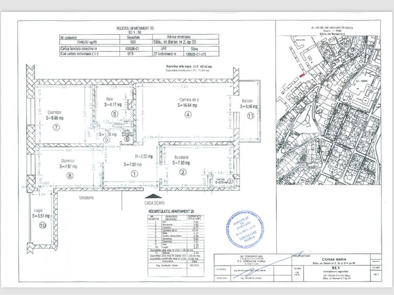 Apartament de vânzare 3 camere Strand - 130735AV | BLITZ Sibiu | Poza1