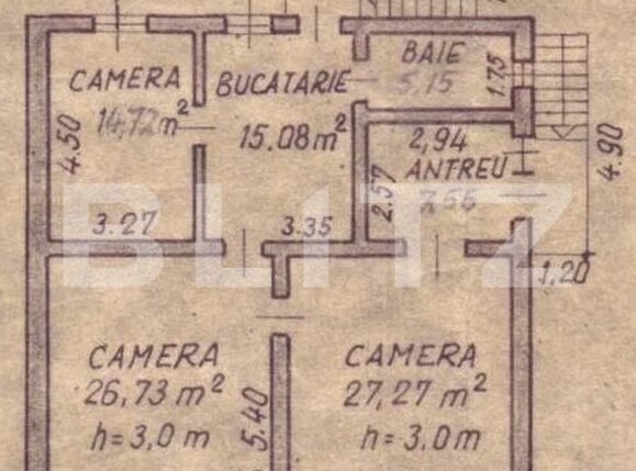 Casa de vânzare 3 camere Central - 144765CV | BLITZ Sibiu | Poza1