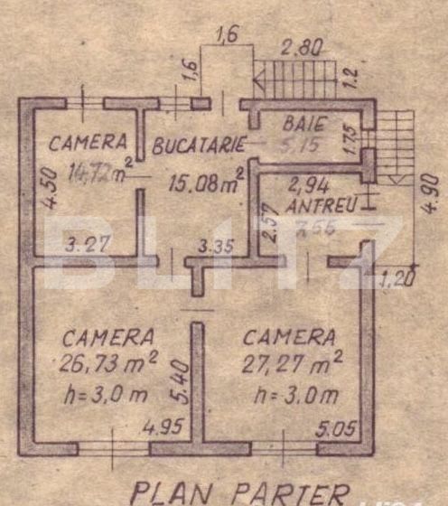 Casa de vânzare 3 camere Central - 144765CV | BLITZ Sibiu | Poza1