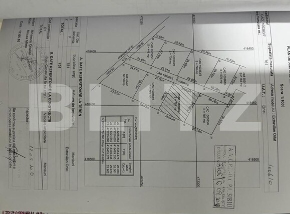 Teren de vânzare Exterior Vest - 145912TV | BLITZ Sibiu | Poza2